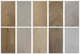 Visgraat PVC of lange PVC plank?