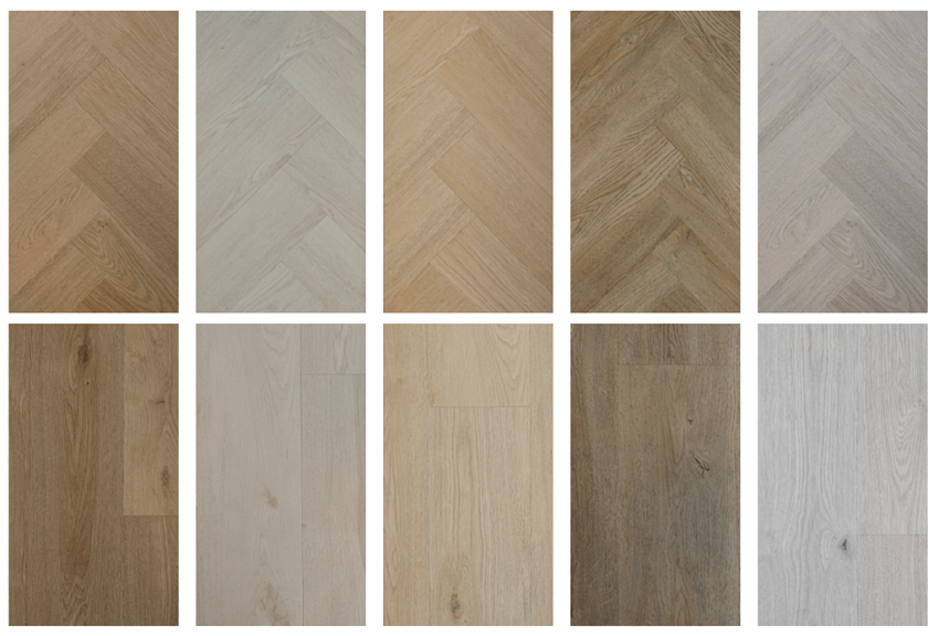 Visgraat PVC of lange PVC plank?